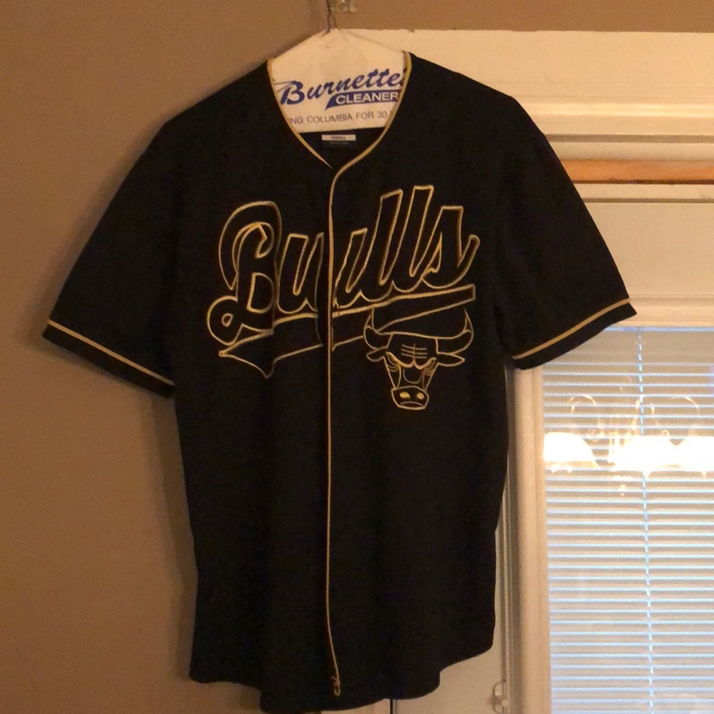 Chicago bulls baseball jersey